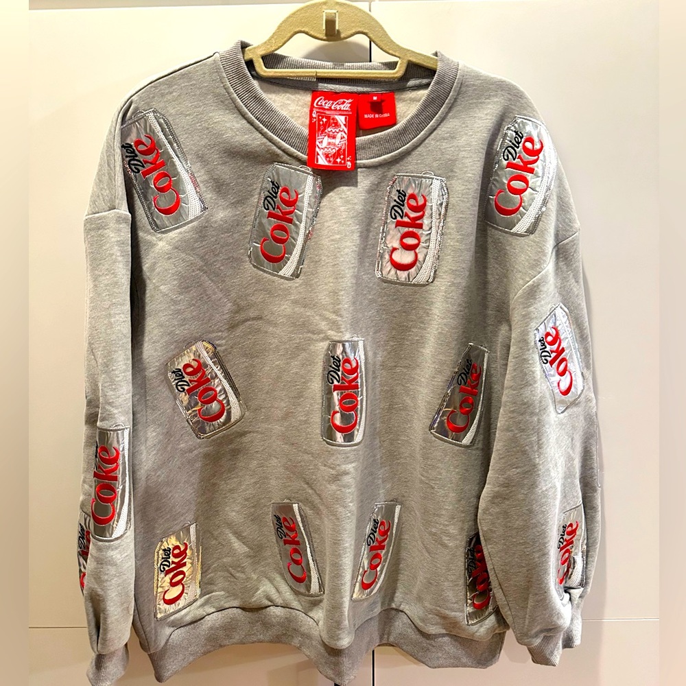 Queen of Sparkles - Diet Coke Sweatshirt